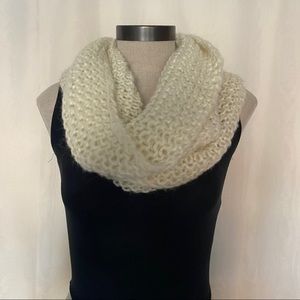 Urban Outfitters Ivory Infinity Scarf
